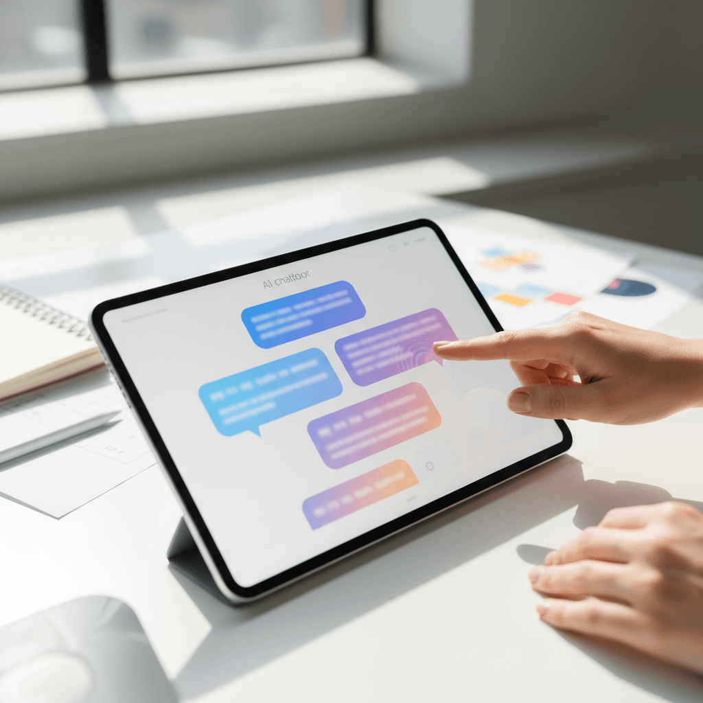 Chatbot conversation flow diagram